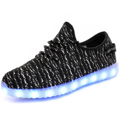 Fluorescent shoes