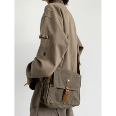 Loose Patchwork Large Pocket Wasteland Jacket
