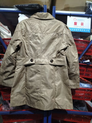 Trench coat women's spring and autumn coat Korean style slim long