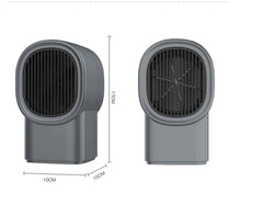 Electric Heater 500W Portable Mini Desktop Warme Heater Fan Winter Warm for Car Home Office Ceramic Fast Heat Handy Super Quiet