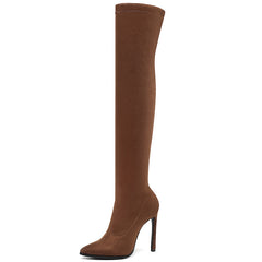 Stiletto high heel over the knee boots – view 15