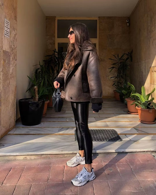 Women's Fashion Loose Fur Coat