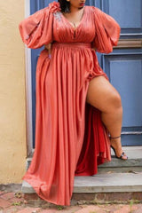 Commuter European And American Plus Size Women's Dress