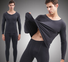 Women's Thin Slim Double-sided Plush Brushed Men's Thermal Underwear