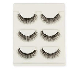 Compatible with Apple, 3 pair false eyelashes mink hair lashes Slim curly raised fake Eyelasehe extension Cilios Posticos makeup