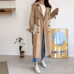 Ladies autumn and winter windbreaker