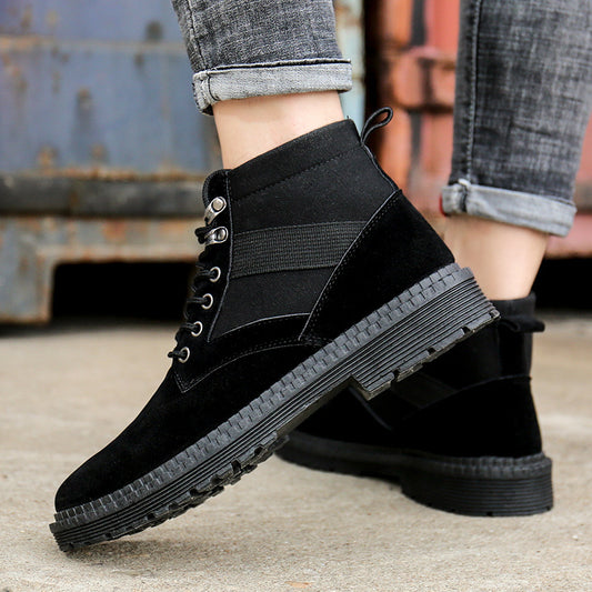 High-top boots