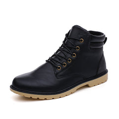 High top and pile warm cotton boots