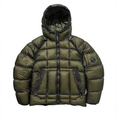 Autumn Winter Cotton-padded Coat Thick Warm Hooded Top Puffer Jacket