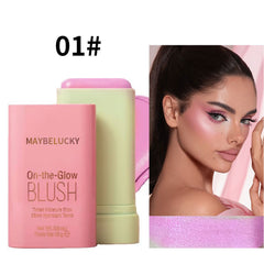 Vigorous Silky Matte Shimmer Contour Stick Blusher