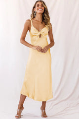 Summer Women's Clothing Dress Fashion Suspenders High Elastic Silk