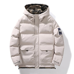 Coat Warm puffer Jacket Cotton-padded Teen Thickened To Keep Warm
