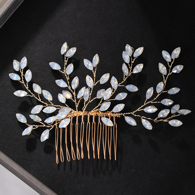 Sweet Diamond Wedding Dress Comb Accessories
