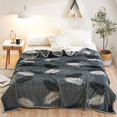 Student's Thick Coral Fleece Single Blanket