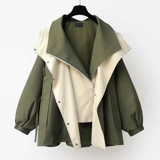 Women's Fashion Casual Trench Coat