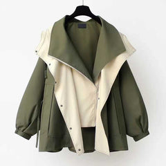 Women's Fashion Casual Trench Coat