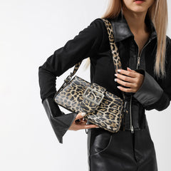 Leopard Underarm Bag Female Personality Trendy