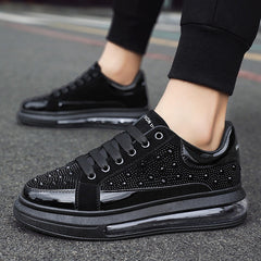 Shiny Sports Casual Shoes  Of All-Match Increased Sneakers