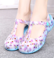 New sandals, women's shoes, Summer hole shoes