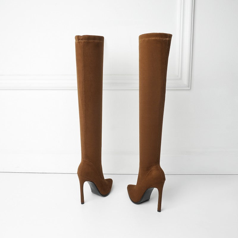 Stiletto high heel over the knee boots – view 2