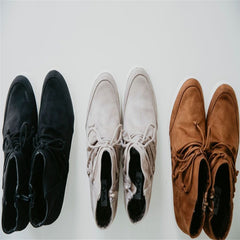Fashion top Lace-up Flat Ankle Boots Women
