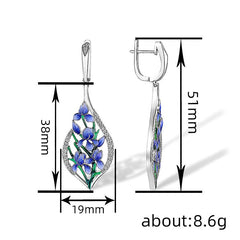 Flower Earrings Women's Artistic Fashion