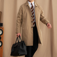 Business Casual Mid-length Trench Coat