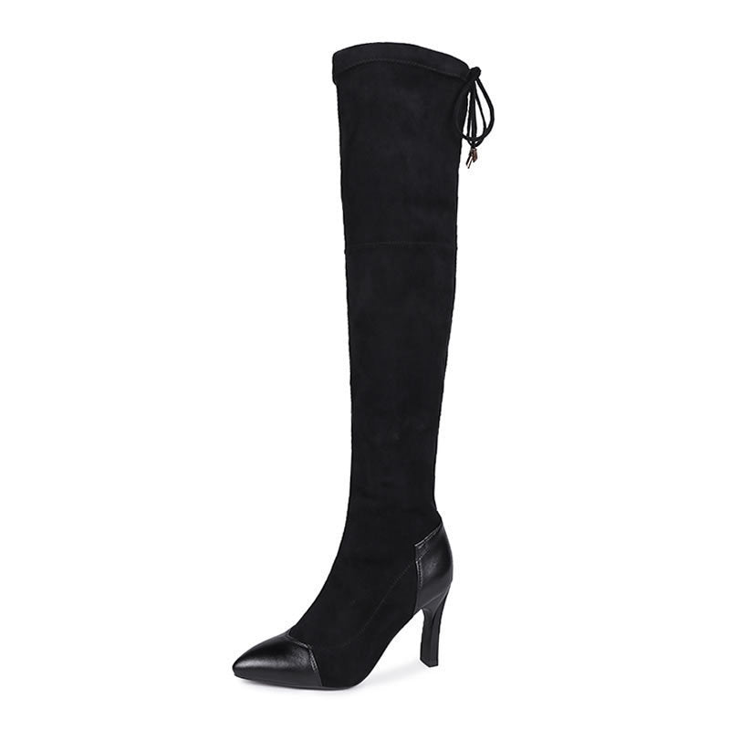 Autumn And Winter Women's Shoes  Over-the-knee Women's Boots
