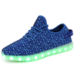 Fluorescent shoes