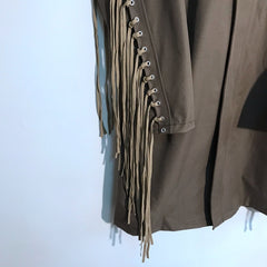 Hooded Loose Coat Trench Coat