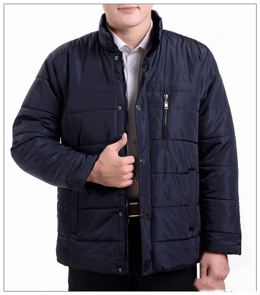Middle-aged And Elderly Men's Cotton-padded Jacket For Men