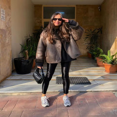 Women's Fashion Loose Fur Coat