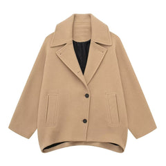Autumn Wool Blended Short Coat