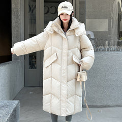 Thick Loose And Warm Cotton-padded puffer Coat Women