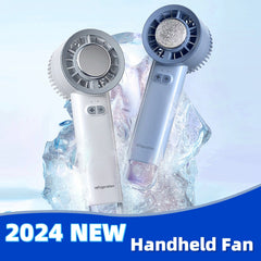 Summer Gadget Handheld Turbo Jet Fan Mini Portable Ice Cold Fan Generation Brushless Motor