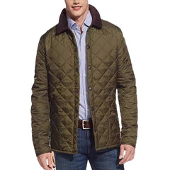 Autumn And Winter Original Collar Cotton Jacket Mid-length Men's Cotton-padded Clothes