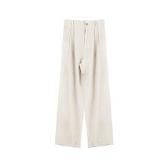 Women's Wide-leg Baggy Straight Trousers