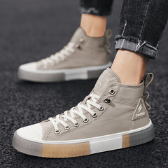Summer breathable high-top shoes