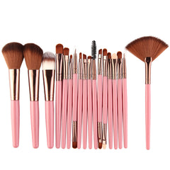 Eye Brushes, Blush Brush, Iip Brush And Fan-Shaped Makeup Brush Set