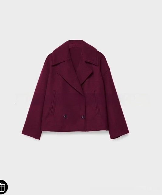 European And American Women's Clothing Long Sleeve Coat Overcoat
