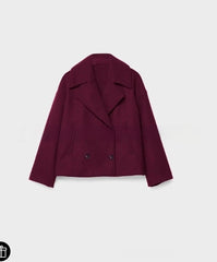 European And American Women's Clothing Long Sleeve Coat Overcoat