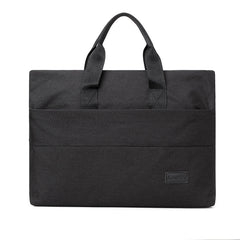Mens Fashion Casual Solid Color Handbag Briefcase