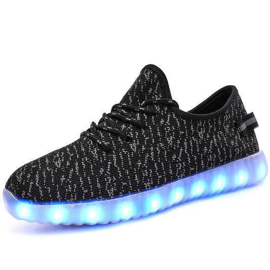 Fluorescent shoes