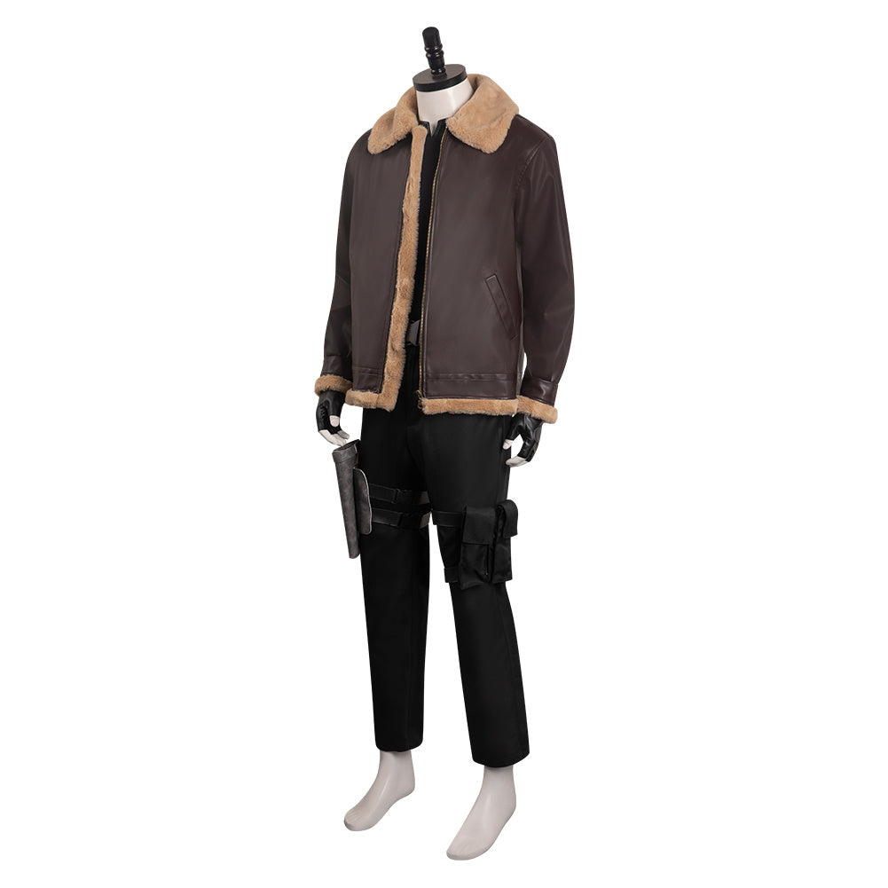 Men's Fashionable Retro Leather Jacket