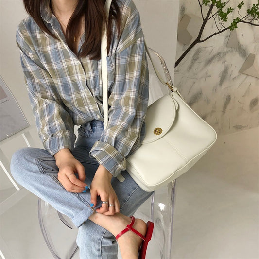 Leather Women Handbags Female Shoulder Bag