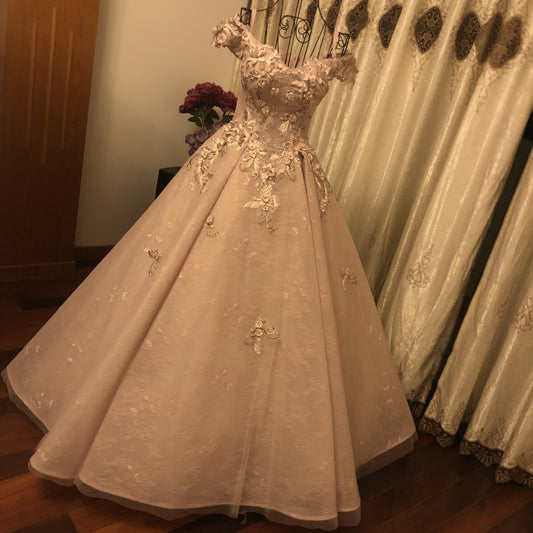 Princess Wedding Dress Bride Wedding Toast