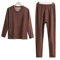 Women's Bound Velvet Thermal Underwear Suit