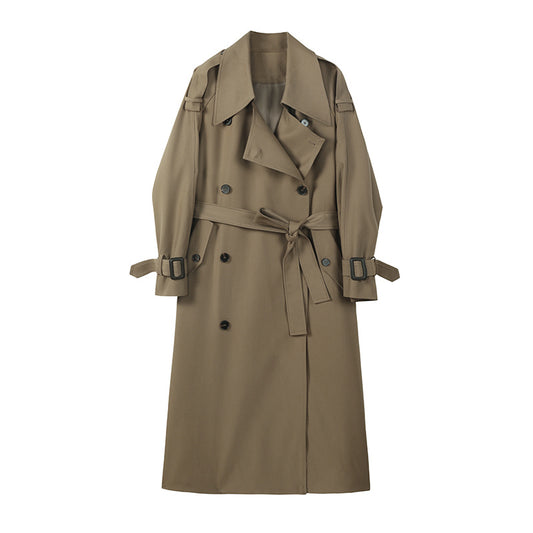 Spring And Autumn  Long Sleeve Trench Coat Women