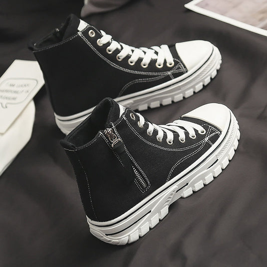 Women's High Top All Match Canvas Shoes