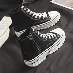 Women's High Top All Match Canvas Shoes